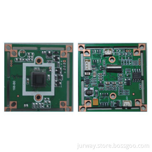 CCD board camera, 1/4" color CMOS, 700TVL, 38 x 38mm, 32 x 32mm, 0.01lux